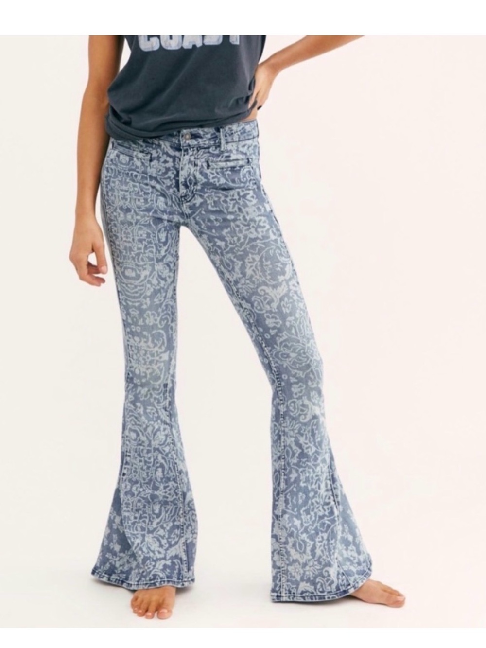 Free People We the Free Dream Lover flare jeans